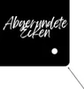 Anwicar Magnettafel Klein & Groß Schwarz 70x20 cm Produktbild-Vorschau 8