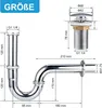 Siphon, Pop Up Ablaufgarnitur, POP UP Ventil, U-förmiges Produktbild-Vorschau 6