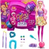 Barbie Color Reveal Glitzer! Haarwechsel Puppe Glitzerpink Produktbild-Vorschau 16