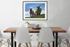 MuchoWow® Gerahmtes Poster Schafe - Berge - Alpen 80x60 cm Produktbild-Vorschau 3