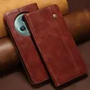 Honor Magic 5  Hülle, Leder Flip Brieftasche Schutzhülle Produktbild-Vorschau 2