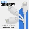 Ladekabel für iPhone Lightning 1M/2M – USB-A oder USB-C bis Produktbild-Vorschau 7