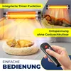 KESSER® Riscaldatore radiante a infrarossi 2500W Anteprima dell’immagine prodotto 5