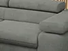 Ecksofa Sofa Grau, Wohnlandschaft L-Form mit Schlaffunktion Produktbild-Vorschau 5