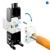 deleyCON CAT6A Keystone Jack Modul 10 Gbit/s RJ45 LSA, 24 Produktbild-Vorschau 4
