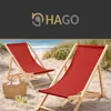 2er Set Liegestuhl Doppelpack Strandliege Liege Stuhl Produktbild-Vorschau 6