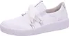 A white sneaker with a large white bow on the laces, shown from a side angle against a white background. Produktbild-Vorschau