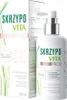 A product shot of a hair serum bottle and its packaging. Produktbild-Vorschau