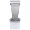 Cascata da giardino argento 52,4x34,2x82 cm in acciaio inox Anteprima dell’immagine prodotto 4