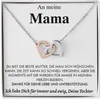 An meine Mama - Verbundene-Herzen-Halskette für Damen - Produktbild-Vorschau 1