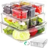 Küchenorganizer-Set Kühlschrank Organizer 10er Set, mit Produktbild-Vorschau 1