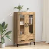 vidaXL Highboard Artisan-Eiche 69,5 x 31 x 115 cm Produktbild-Vorschau 3