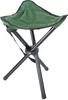 A green folding stool with black legs. Anteprima dell’immagine prodotto