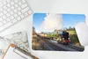 MuchoWow® Mauspad Mousepad Ein bunter Dampfzug in einer Produktbild-Vorschau 5