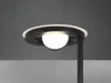 LED svítidlo s lampou na čtení černé stmívatelné stojací Náhled obrázku produktu 5