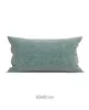 Lino Kissenbezug 40x80 Emerald Green Produktbild-Vorschau 3