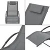 Lettino a dondolo Tarent 174 x 63 x 88 cm Lettino da Anteprima dell’immagine prodotto 7
