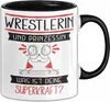 Wrestlerin Und Prinzessin Tasse Geschenk Für Eine Produktbild-Vorschau 1