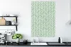 MuchoWow® Poster Grün - Weiß - Muster 80x120 cm - Produktbild-Vorschau 3