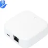 A white electronic device with ports on the side. Produktbild-Vorschau