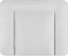 Julius Zöllner Wickelauflage Softy 75x85 Folie uni hellgrau Produktbild-Vorschau 1