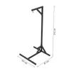 A black metal stand for a hanging chair, with dimensions indicated. Podgląd zdjęcia produktu