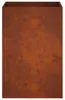 vidaXL Pot de jardin d'extérieur, aspect rouille, 40 x 40 x Voir les images du produit 4