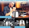 Aschenbecher, Tischaschenbecher, Edelstahl Aschenbecher mit Produktbild-Vorschau 4