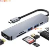 6 in 1 USB C Hub Adapter HDMI 4K USB 3.0 Micro SD für Mac Produktbild-Vorschau 7