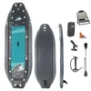 F2  Inflatable Kajak Set Drift Aufblasbar 335cm Grün Produktbild-Vorschau 1