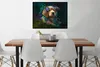 MuchoWow® Gerahmtes Poster Hund - Welpe - Blumen - Natur - Produktbild-Vorschau 2