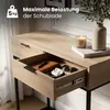 Konsolentisch Loft-Stil ELANO 2 Schubladen 80 cm Sonoma Produktbild-Vorschau 5