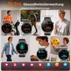 Smartwatch Herren Damen mit Produktbild-Vorschau 4