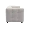Miliboo - Design-Sofa mit beigem Stoff im Samtdesign Produktbild-Vorschau 4