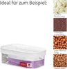 EMSA Optima, Box, Rechteckig, 0,45 l, Transparent, Weiß, Produktbild-Vorschau 8