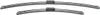 Two car windshield wiper blades are shown against a white background. Anteprima dell’immagine prodotto