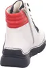 A white and red boot with a black sole against a white background. Náhled obrázku produktu