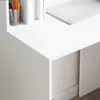 vidaXL Biurko z półką białe 91 x 50 x 149 cm materiał Podgląd zdjęcia produktu 4