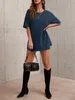 Locker sitzendes, gewaschenes Vintage-T-Shirt aus Baumwolle Produktbild-Vorschau 4