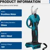 Drillpro Sekator elektryczny, silnik bezszczotkowy, 18 V, Podgląd zdjęcia produktu 5