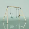 OutdoorToys Schaukel Papagei aus Holz in Grün Mintgrün Produktbild-Vorschau 4