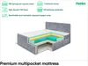 MEBLINI Boxspringbett mit Bettkasten - Gepolstert Produktbild-Vorschau 5