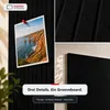 Filz prikbord, groefbord, geluidsabsorberend, als memobord Productafbeelding-voorbeeld 4