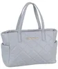 Elegante graue Damenhandtasche mit recyceltem Material und Produktbild-Vorschau 7