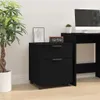 vidaXL Mobiele archiefkast met wielen, zwart, 45x38x54 cm Productafbeelding-voorbeeld 2