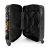 NoBoringSuitcases.com® Großer Koffer - Blumen im Produktbild-Vorschau 4
