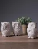 Eulen-Figuren Modern Dekorativ Boho Harz Weiß Set 3 Stk 13 Produktbild-Vorschau 5