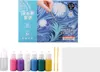 Marmorieren Farbe Kit 6 Farben perfekte Wasser Kunst Farbe Produktbild-Vorschau 1