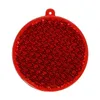 Reflektor "Rund" transparent-rot Produktbild-Vorschau 4