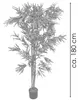 Bambou Plante Artificielle Artificiel Plastique 180cm Voir les images du produit 6